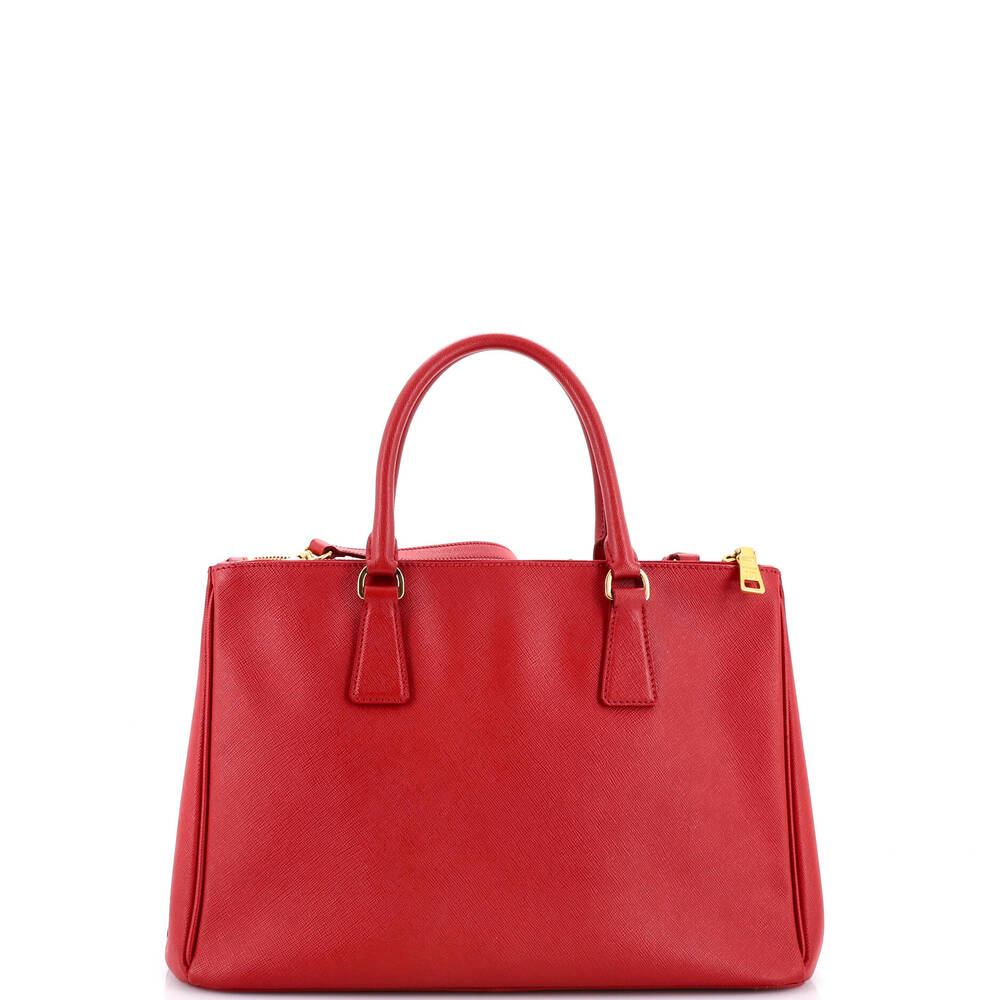Prada Double Zip Lux Tote Saffiano #248554P10B - Picture 3 of 8